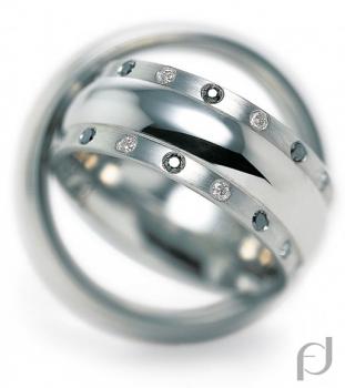 Trauringe Platin von Furrer Jacot 73-78140 + 73-21840